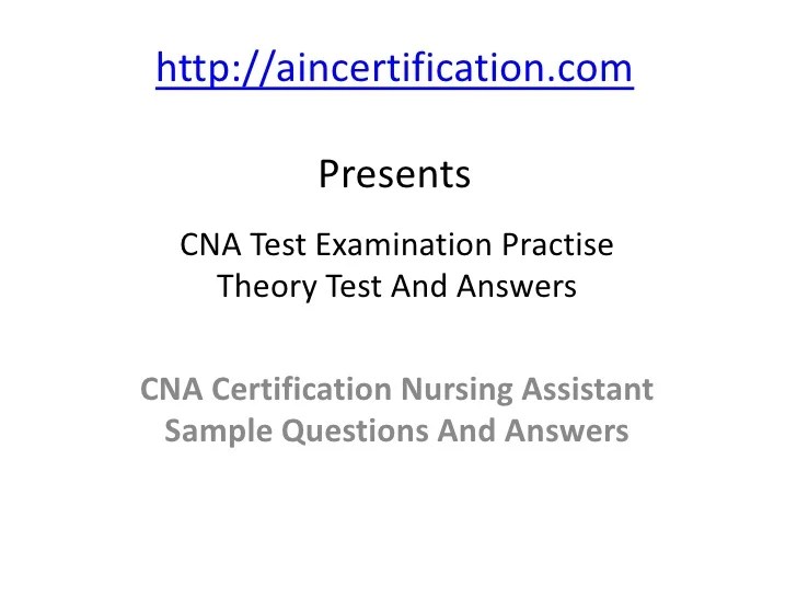 Cna chapter 7 exam answers