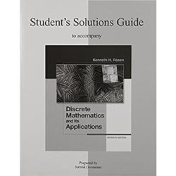 Discrete mathematics with applications 5th edition solutions