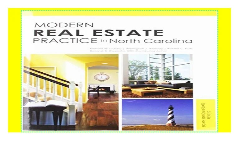 North carolina real estate principles and practices 8th edition