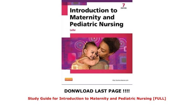 Introduction to maternity and pediatric nursing study guide answer key